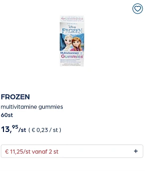 Collect&go Disney multivitaminen gummies
