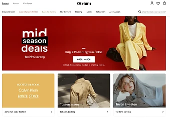 30% korting + gratis verzending op alles bij Otrium