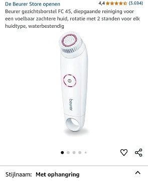 Beurer FC 45 Elektrische Gezichtsreinigingsborstel