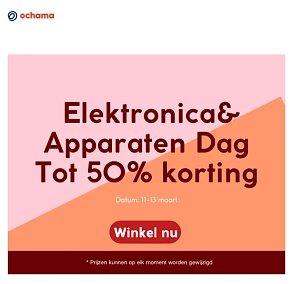 Elektronica & Apparaten – Tot 50% Korting!
