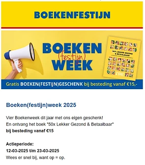 Gratis boek - Boeken(festijn)week 2025