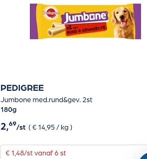 PEDIGREE Jumbone