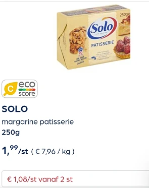 SOLO margarine 250g
