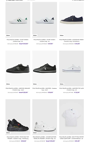 Ralph Lauren tot wel 75% korting