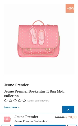 Jeune premier boekentassen en accessoires