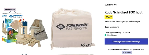 -35% Kubb Schildkröt