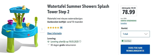 Waterpret tot -50% 💦 Watertafel & waterspeelmat