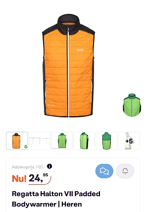 Regatta bodywarmer voor heren