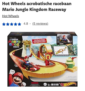 Hot wheels Mario racebaan 🏁