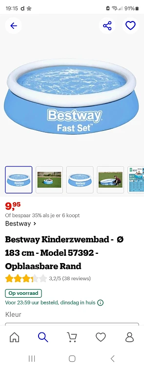 Bestway zwembad