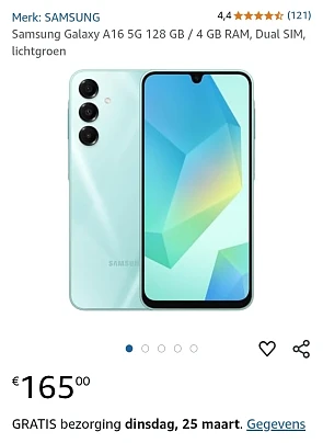 Samsung Galaxy A16 5G 128 GB