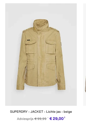 Superdry kleding en accessoires
