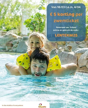 Zwemticket Sunparks Kempense Meren