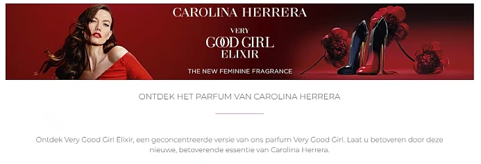 Gratis parfum staaltje 🎁 Carolina Herrera