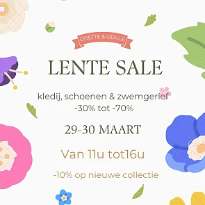 -30% tot -70% 👶 -10% op nieuwe collectie 🌺 Baby/Kids