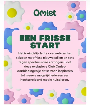 Tal van kortingen bij Omlet!