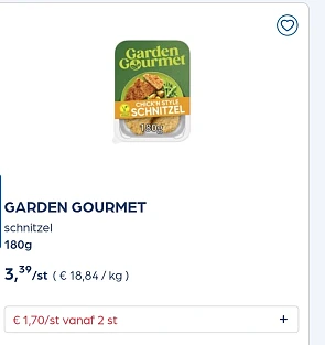 Collect&go Garden gourmet