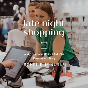 Late night shopping met kortingen tot -30% ✨ Lola Liza