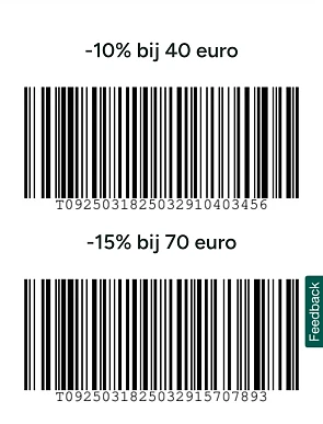 Holland and Barrett 10% of 15%