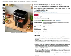 Russell Hobbs Air Fryer 9 l