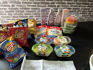 Albert Heyn conimex, entremont, snoepgroenten, delio, guhl, kipfilet, sandwiches