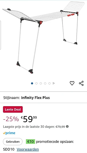 Vileda Infinity Flex Plus droogrek