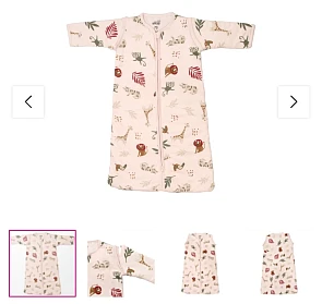 -64% Slaapzak 70 cm afritsbare mouw 🌸