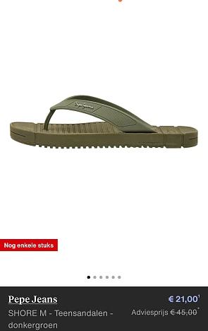 Tot 75% korting op Pepe jeans kleding