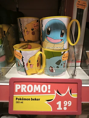 Pokemon lunchartikelen vanaf 1,99€