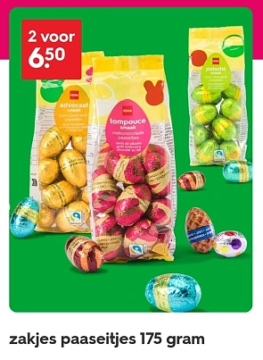 Paaseitjes, snoep & noten in promotie bij Hema
