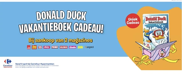 Donald Duck vakantieboek