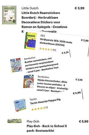 Speelgoedcadeautjes