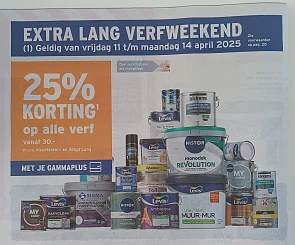Extra Lang Verfweekend bij Gamma 🎨🖌