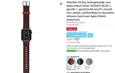 OtterBox All Day Horlogebandje voor Apple Watch