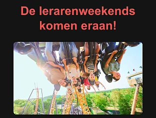 Bobbejaanland leerkrachten weekends