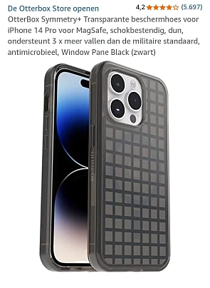 OtterBox beschermhoes iPhone 14 Pro