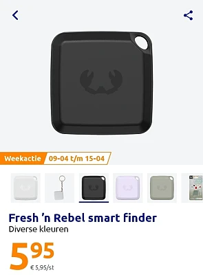 Fresh ’n Rebel smart finder