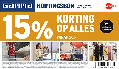 GAMMA kortingscode
