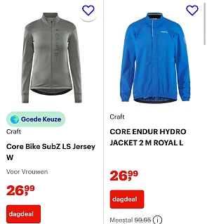 Craft fietskleding -70%