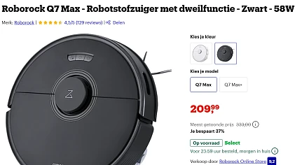 robotstofzuiger bij bol