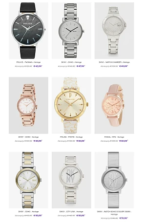 Tot 67% korting op designhorloges