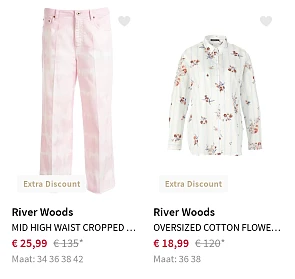 Tot 90% korting op river woods bij Otrium