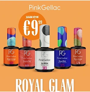 9,99 euro voor nagellak bij Pink Gellac