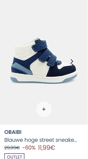 Baby en kinderkleding tot -60% bij okaïdi