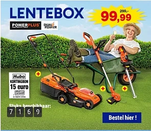 Dual Power LENTEBOX voor €99,99 bij Hubo
