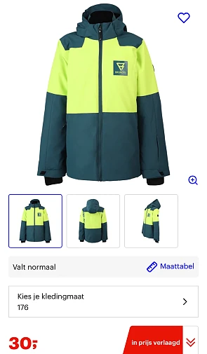 Brunotti Ski jas maat 176