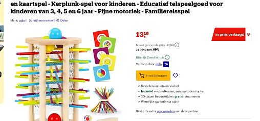Houten speelgoed bij Bol