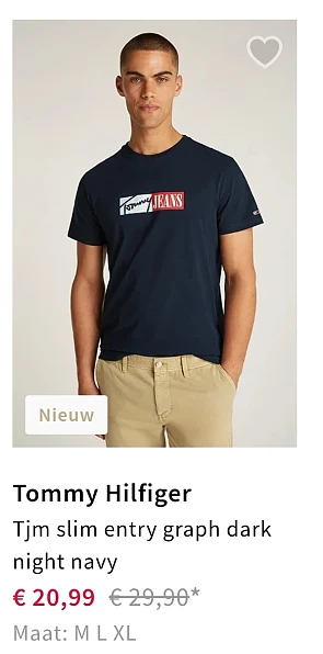 Tot 70% + 30% extra korting op Tommy Hilfiger bij Otrium