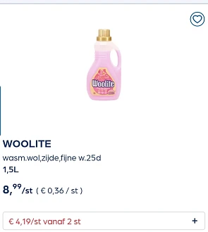 Collect&go woolite