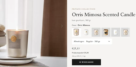 Tot -50% in de outlet van Rituals